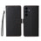 ENKAY HAT PRINCE For Samsung Galaxy S24+ / Galaxy S25+ Wallet Case with Strap   RFID Blocking Leather Stand Phone Cover - Black - 2