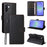 ENKAY HAT PRINCE For Samsung Galaxy A36 5G Wallet Case with Strap   RFID Blocking Leather Stand Phone Cover - Black - 1