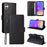 ENKAY HAT PRINCE For Samsung Galaxy A07 4G Wallet Case with Strap   RFID Blocking Leather Stand Phone Cover - Black - 1