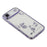 KADEM For iPhone Air Case Flower Rhinestone Decor TPU Phone Cover - Purple - 4
