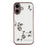 KADEM For iPhone 17 Case Flower Rhinestone Decor TPU Phone Cover - Rose Gold - 3