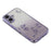 KADEM For iPhone 17 Case Flower TPU Flexible Gradient Phone Cover - Purple - 4