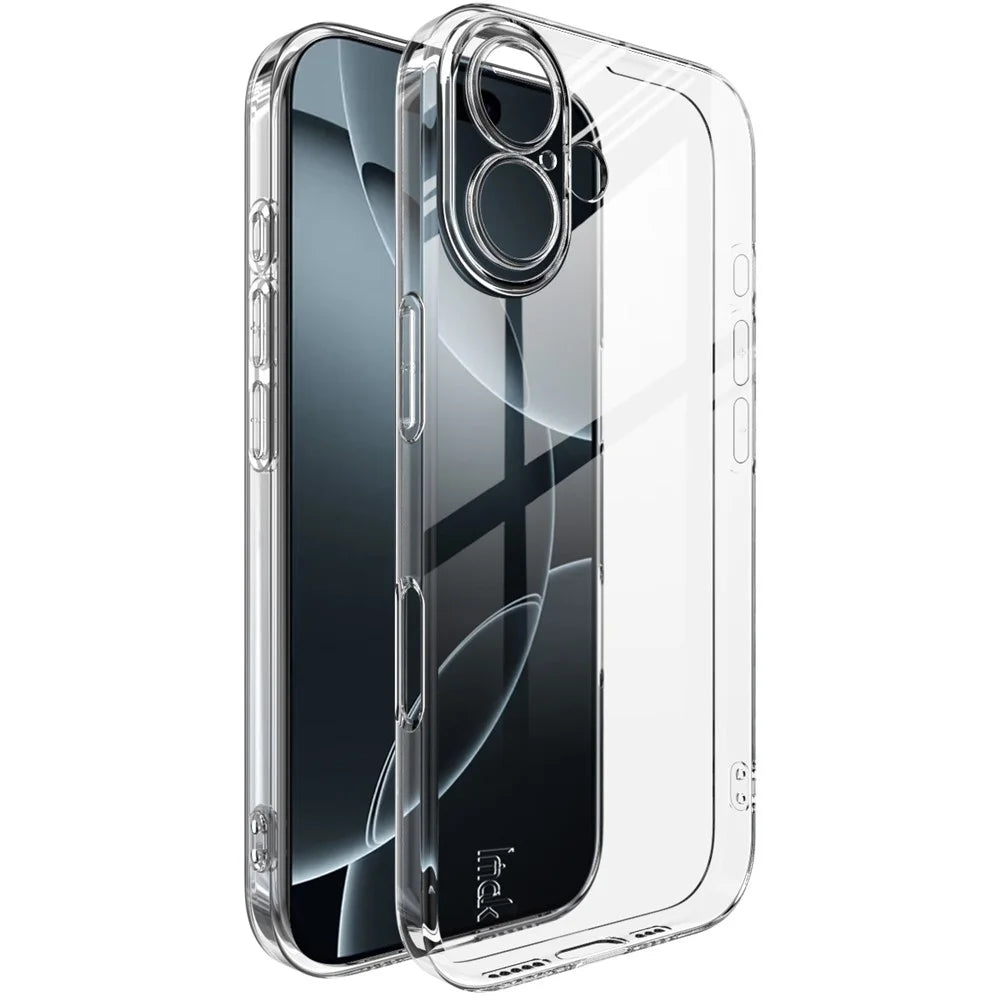 IMAK UX-5 Series For iPhone 17 Case Shockproof TPU Clear Slim Back Shell - 1