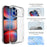 IMAK UX-5 Series For iPhone 17 Pro Max Case Shockproof TPU Clear Slim Back Shell - 5