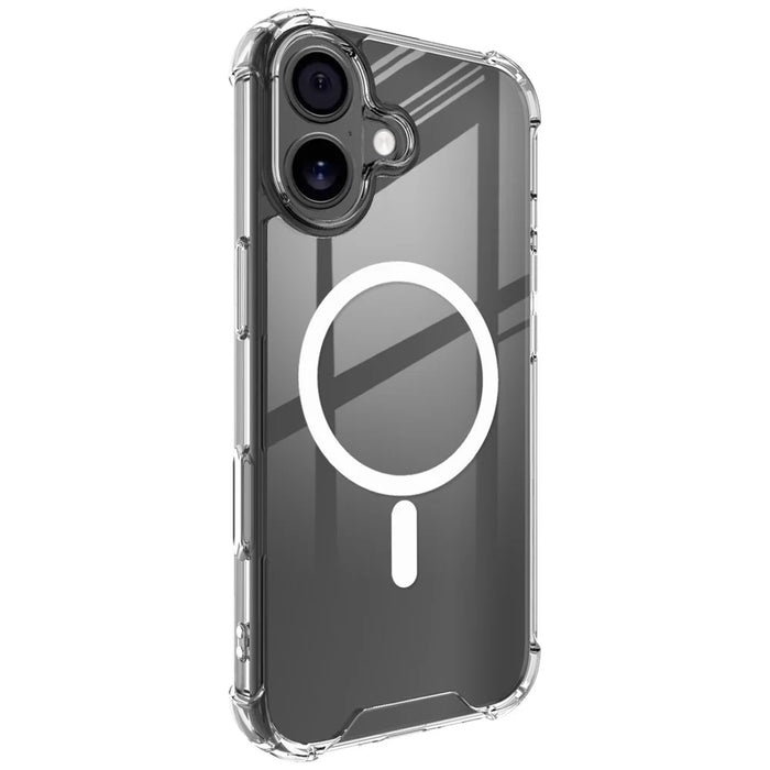 IMAK For iPhone 17 Case Compatible with MagSafe Shockproof PC TPU Clear Phone Cover - 2