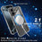 IMAK For iPhone 17 Case Compatible with MagSafe Shockproof PC TPU Clear Phone Cover - 3