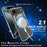 IMAK For iPhone Air Case Compatible with MagSafe Shockproof PC TPU Clear Phone Cover - 3