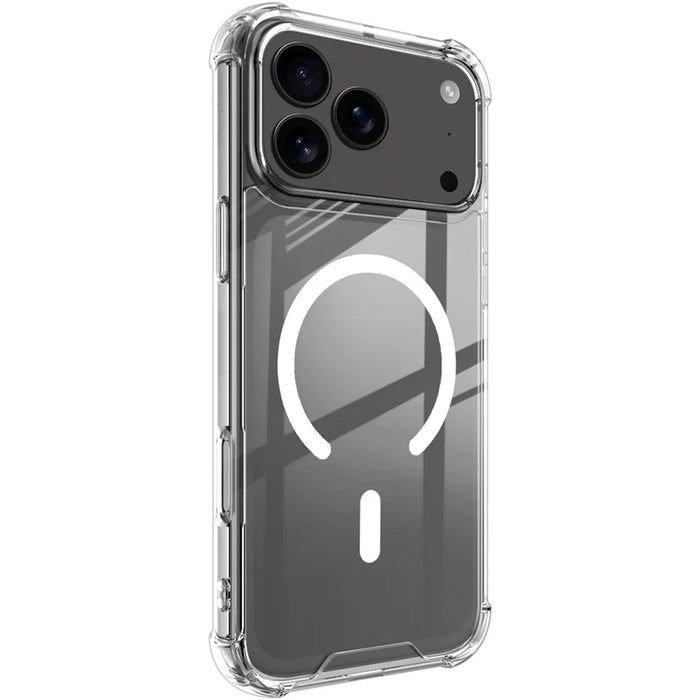 IMAK For iPhone 17 Pro Max Case Compatible with MagSafe Shockproof PC TPU Clear Phone Cover - 2