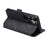 DENIOR B06 For Samsung Galaxy S25 Ultra Case Magnetic Detachable Wallet Stand Leather + TPU Phone Cover - Black - 2
