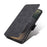 DENIOR B06 For Samsung Galaxy S25 Ultra Case Magnetic Detachable Wallet Stand Leather + TPU Phone Cover - Black - 4