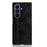 For Samsung Galaxy Z Fold7 5G Case Stitching Line PU Leather Coated PC Phone Cover - Black - 2