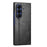 For Samsung Galaxy Z Fold7 5G Case Stitching Line PU Leather Coated PC Phone Cover - Black - 3