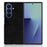 For Samsung Galaxy Z Fold7 5G Case Crocodile Texture Leather Coated Hard PC Phone Cover - Black - 5