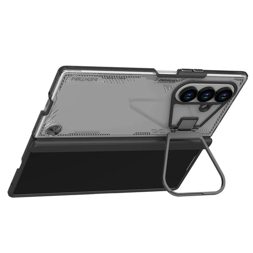 NILLKIN Iceblade CamProp For Samsung Galaxy Z Fold7 5G Case Lens Frame Kickstand PC + TPU Phone Cover - 2