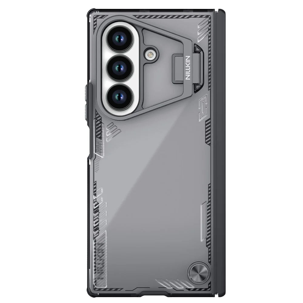 NILLKIN Iceblade CamProp For Samsung Galaxy Z Fold7 5G Case Lens Frame Kickstand PC + TPU Phone Cover - 4