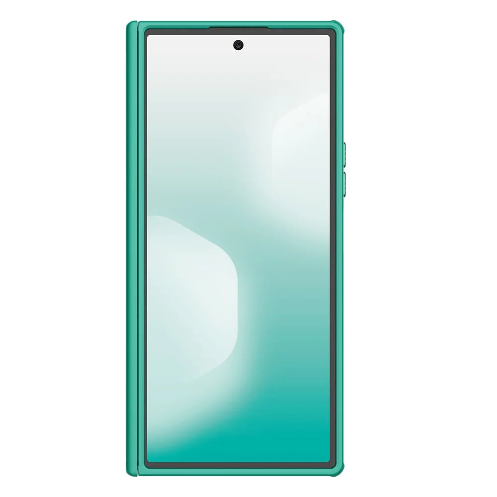NILLKIN Iceblade CamProp For Samsung Galaxy Z Fold7 5G Magnetic Case Lens Frame Kickstand PC + TPU Phone Cover - Green - 4