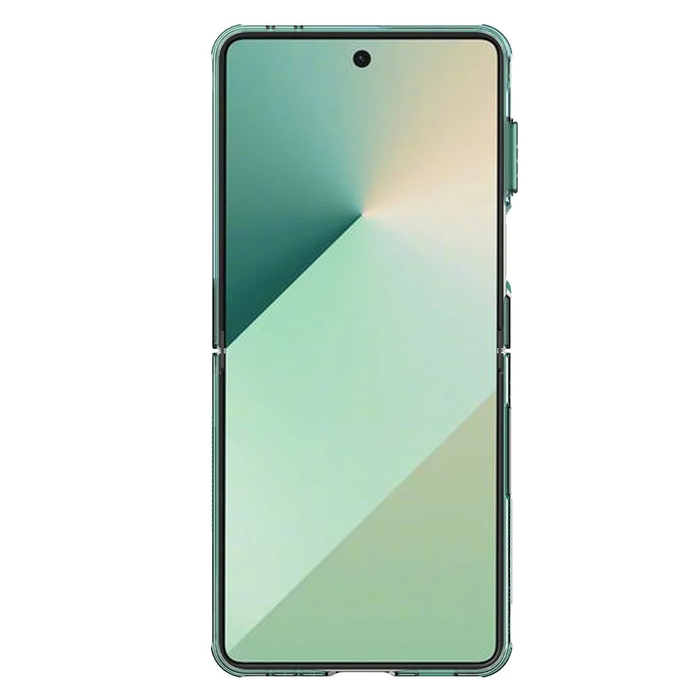 NILLKIN Iceblade For Samsung Galaxy Z Flip7 5G Case PC + TPU Phone Cover - Green - 4