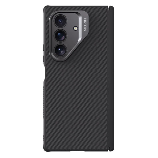 NILLKIN For Samsung Galaxy Z Fold7 5G Magnetic Case TPU + Aramid Fiber Lens Kickstand Phone Cover Precision Cutout - 1