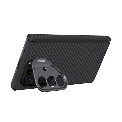 NILLKIN For Samsung Galaxy Z Fold7 5G Magnetic Case TPU + Aramid Fiber Lens Kickstand Phone Cover Precision Cutout - 2