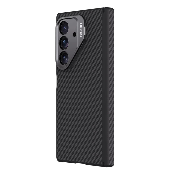 NILLKIN For Samsung Galaxy Z Fold7 5G Magnetic Case TPU + Aramid Fiber Lens Kickstand Phone Cover Precision Cutout - 5