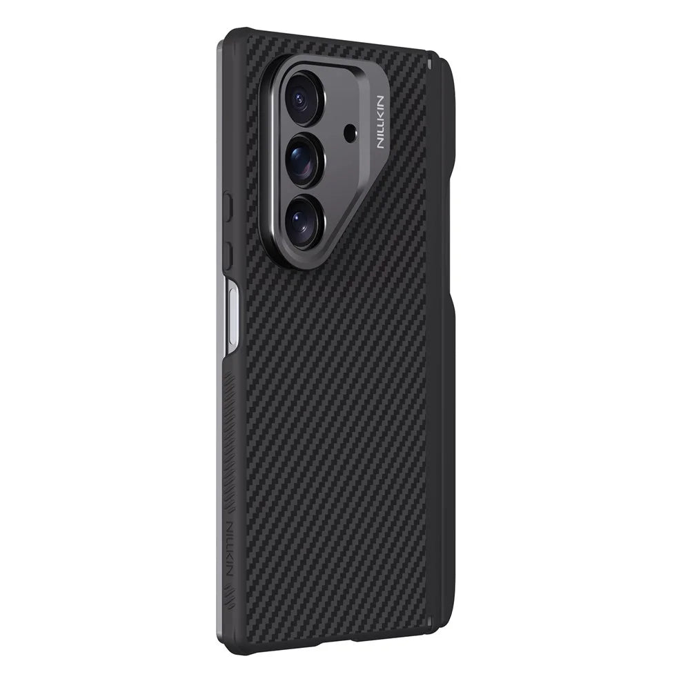 NILLKIN CarboProp For Samsung Galaxy Z Fold7 5G Magnetic Case Kickstand Aramid Fiber Phone Cover Precise Cutout with Stylus Pen - 3