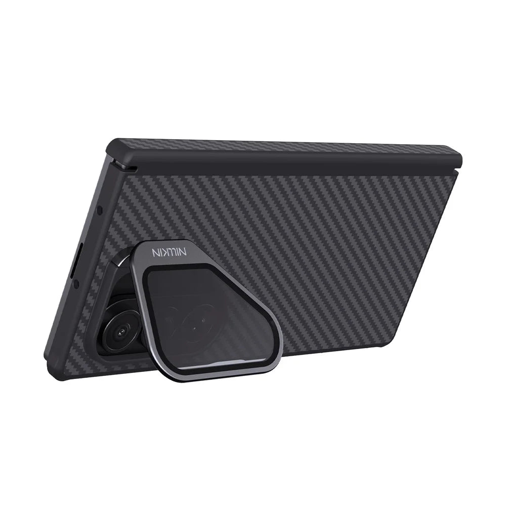 NILLKIN For Samsung Galaxy Z Fold7 5G Magnetic Case TPU + Aramid Fiber Lens Cover Kickstand Phone Cover - 2