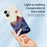 For iPhone 17 Case Blue Snow Mountain Pattern Printing Straight Edge TPU Phone Back Cover - Beige - 4