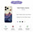 For iPhone 18 Pro Max / 17 Pro Max Case Blue Snow Mountain Pattern Printing Straight Edge TPU Phone Back Cover - Beige - 2