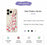 For iPhone 18 Pro / 17 Pro Case Red Leaves Pattern Printing Straight Edge TPU Phone Back Cover - Beige - 2
