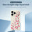 For iPhone 18 Pro / 17 Pro Case Red Leaves Pattern Printing Straight Edge TPU Phone Back Cover - Beige - 3