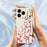 For iPhone 18 Pro / 17 Pro Case Red Leaves Pattern Printing Straight Edge TPU Phone Back Cover - Beige - 6
