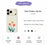 For iPhone 18 Pro Max / 17 Pro Max Case Three Flowers Pattern Printing Straight Edge TPU Phone Back Cover - Beige - 2