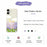 For iPhone 17 Case Flowers and Sea Pattern Printing Straight Edge TPU Phone Back Cover - Beige - 2