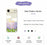 For iPhone Air Case Flowers and Sea Pattern Printing Straight Edge TPU Phone Back Cover - Beige - 2
