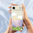 For iPhone Air Case Flowers and Sea Pattern Printing Straight Edge TPU Phone Back Cover - Beige - 6