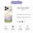 For iPhone 18 Pro / 17 Pro Case Flowers and Sea Pattern Printing Straight Edge TPU Phone Back Cover - Beige - 2