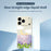 For iPhone 18 Pro / 17 Pro Case Flowers and Sea Pattern Printing Straight Edge TPU Phone Back Cover - Beige - 3