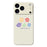 For iPhone 18 Pro Max / 17 Pro Max Case Five Colors Flowers Pattern Printing Straight Edge TPU Phone Back Cover - Beige - 1