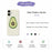 For iPhone 17 Case Cute Avocado Pattern Printing Straight Edge TPU Phone Back Cover - Beige - 2