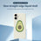 For iPhone 17 Case Cute Avocado Pattern Printing Straight Edge TPU Phone Back Cover - Beige - 3