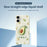 For iPhone 17 Case Avocados Pattern Printing Straight Edge TPU Phone Back Cover - Beige - 3