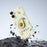 For iPhone 17 Case Avocados Pattern Printing Straight Edge TPU Phone Back Cover - Beige - 7