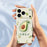 For iPhone 18 Pro / 17 Pro Case Avocados Pattern Printing Straight Edge TPU Phone Back Cover - Beige - 6