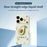 For iPhone 18 Pro Max / 17 Pro Max Case Avocados Pattern Printing Straight Edge TPU Phone Back Cover - Beige - 3