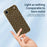 For iPhone Air Case Leopard Print Pattern Printing Straight Edge TPU Phone Back Cover - Green - 4