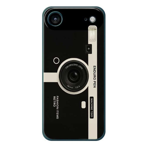 For iPhone Air Case Colorscope Lens Pattern Printing Straight Edge TPU Phone Back Cover - Green - 1