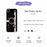 For iPhone Air Case Colorscope Lens Pattern Printing Straight Edge TPU Phone Back Cover - Green - 2