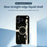 For iPhone 18 Pro Max / 17 Pro Max Case Colorscope Lens Pattern Printing Straight Edge TPU Phone Back Cover - Green - 2