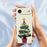 For iPhone Air Case Christmas Tree Potted Plants Pattern Printing Straight Edge TPU Phone Back Cover - Beige - 6