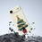 For iPhone Air Case Christmas Tree Potted Plants Pattern Printing Straight Edge TPU Phone Back Cover - Beige - 7